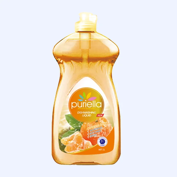 Detergente líquido para platos sabor naranja, 1 l