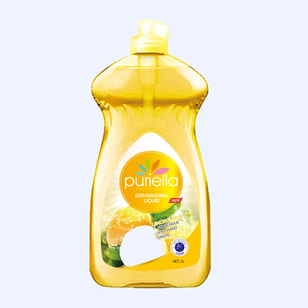 Detergente líquido para platos con aroma a limón, 1 l