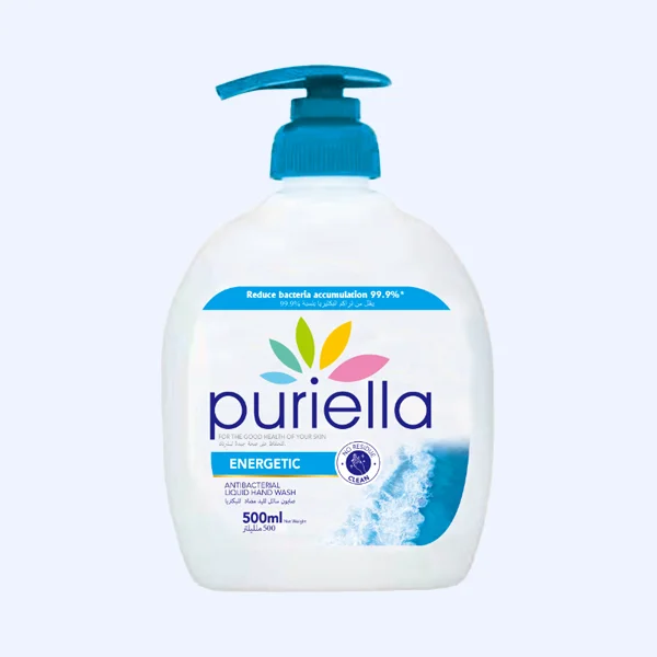 Jabón líquido energético para manos, 500 ml